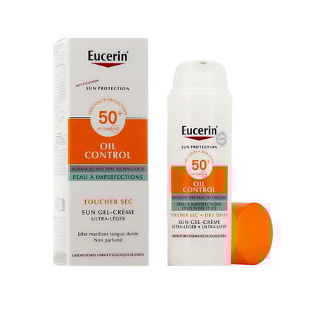 واقي شمس يوسيرين الملون للبشرة الدهنية