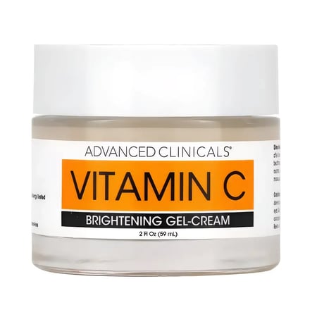 ادفانسد كلينيكالز كريم جل فيتامين سي لتفتيح البشرة حجم 59 مل