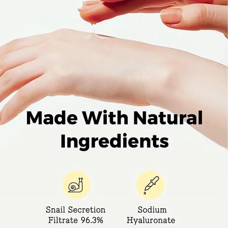 سيروم الحلزون المزدوج لتحسين ملمس الوجه