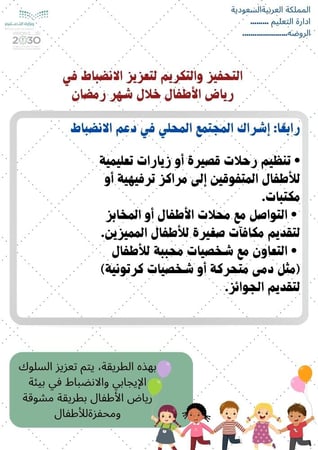 تقرير الانضباط
