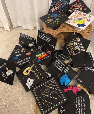 قبعة التخرج ( تصميمك )