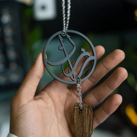 تعليقة سيارة بإطار دائري + بخور