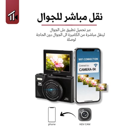 بكج كاميرة لينس-5k lens