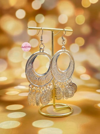 حلق مخرطة فضي