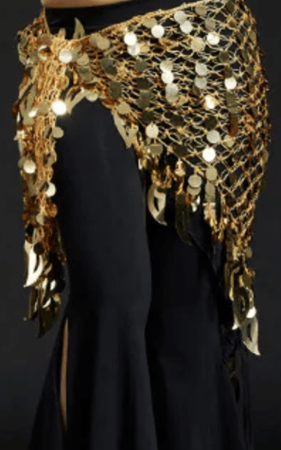 احصلي على حزام رقص حياكة يدوية فخم - احزمة رقص شرقي