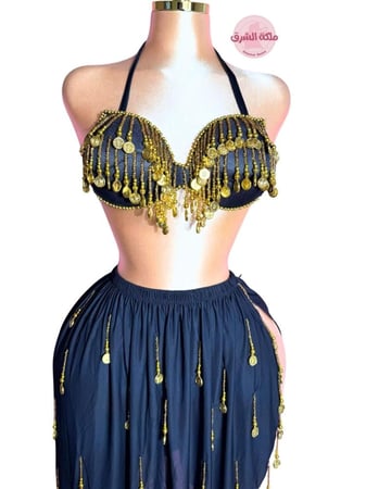 بدلة رقص الملكة سنيوره (أسود)