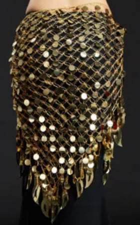 احصلي على حزام رقص حياكة يدوية فخم - احزمة رقص شرقي