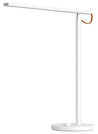 2 مصباح مكتبي شاومي Mi LED Desk Lamp 1S (MUE4105GL) - مجموعة مكونة من 2 مصباح ذكي بخاصية الإضاءة الخالية من الوميض، تحكم بالسطوع والصوت والتطبيق، أبيض