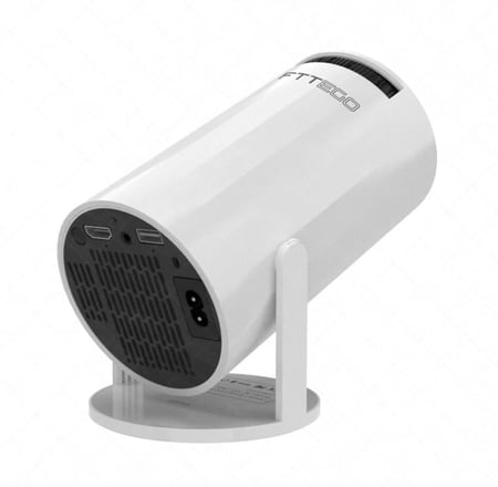 بروجكتور ذكي FTTEGO FTTE-502 – بروجكتور محمول بنظام أندرويد وواي فاي، دقة Full HD وقاعدة دوارة 180° مع تصحيح تلقائي