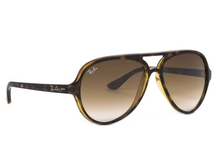 نظارة شمسية راي بان رجالية افياتور كاتسRB 4125 710-51 بإطار بني هافانا