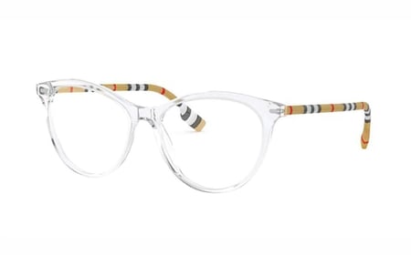 نظارة طبية بربري نسائية شفافة Burberry BE 2325 3889