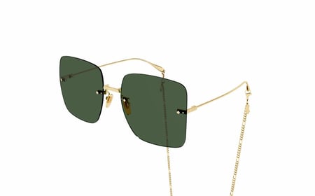 نظارة شمسية غوتشي GG1147S 02 أخضر