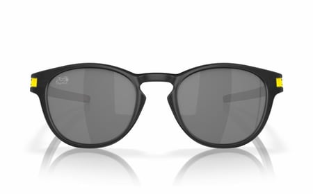 نظارة شمسية أوكلي دائرية رجالية OO 9265 69 Latch بإطار اسود رياضي