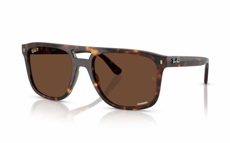 نظارة شمسية راي بان رجالية RB 2213-CH 902-AN بعدسات بنية بولارايزد