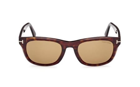 نظارة شمسية توم فورد KENDEL FT1076 52E بني