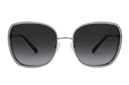 نظارة شمسية مايكل كورس مربعة نسائية MK 1090 11538G بعدسات رمادية مدرجة