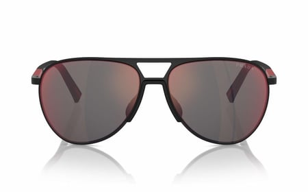 نظارة شمسية برادا PS 53ZS DG0-08F رمادي أحمر
