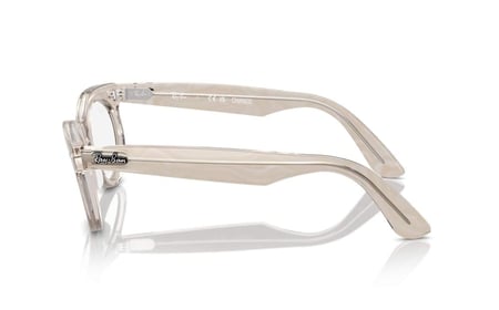نظارة طبية راي بان change Wayfarer Oval RX 2242V 8291 رمادية متحولة