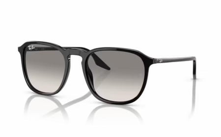 نظارة شمسية راي بان مربعة رجالية RB 2203 901-32 بإطار أسود