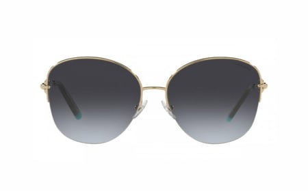 نظارة شمسية تيفاني نسائية ذهبية TF 3082 6002-3C بإطار معدني خفيف