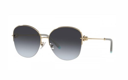 نظارة شمسية تيفاني نسائية ذهبية TF 3082 6002-3C بإطار معدني خفيف