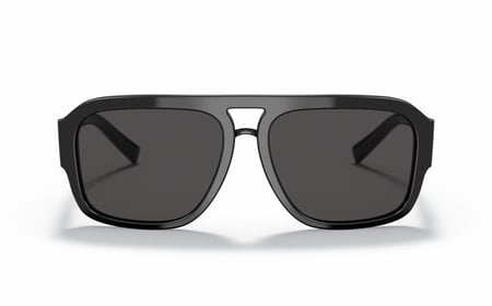 نظارة شمسية رجالية دولتشي أند غابانا افييتور DG 4403 501-87 بإطار أسود