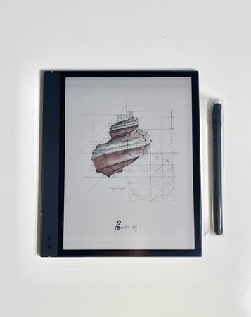 (مستعمل) بووكس نوت اير4 سي 6GB 64GB جهاز لوحي بشاشة حبر إلكتروني ملون | (123525709B0430) (Pre-Owned) BOOX Note Air4 C