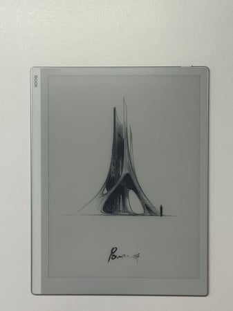 (مستعمل) بووكس جو 10.3 (أبيض) 4GB 64GB جهاز لوحي بشاشة حبر إلكتروني بدون إضاءة(يوجد شطب بسيط في القلم) (125525805B0334) | BOOX Go 10.3