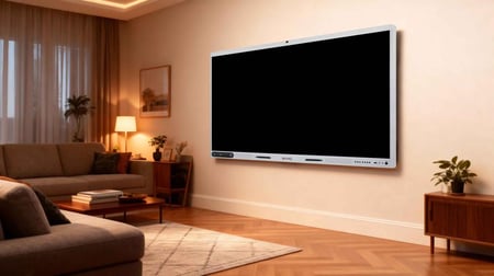 شاشة سبارك التفاعلية، شاشة لمس 110 بوصة، بدقة 4K UHD، ذاكرة رام 32 جيجابايت، سعة تخزين 256 جيجابايت .فيديو كونفرنس 48 ميجا بيكسل و 8 مايكروفونات، SPARQ SMART Interactive Screens
