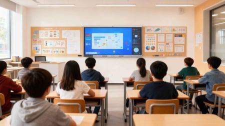 شاشة سبارك التفاعلية، شاشة لمس 86 بوصة، بدقة 4K UHD، ذاكرة رام 32 جيجابايت، سعة تخزين 256 جيجابايت .فيديو كونفرنس 48 ميجا بيكسل و 8 مايكروفونات، SPARQ SMART Interactive Screens