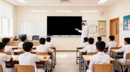 شاشة سبارك التفاعلية، شاشة لمس 110 بوصة، بدقة 4K UHD، ذاكرة رام 32 جيجابايت، سعة تخزين 256 جيجابايت .فيديو كونفرنس 48 ميجا بيكسل و 8 مايكروفونات، SPARQ SMART Interactive Screens
