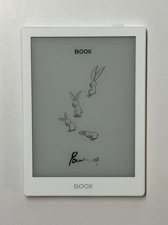 (مستعمل) بووكس جو 6 2GB 32GB قارئ إلكتروني بشاشة حبر إلكتروني (أبيض) (129326128B0889)| BOOX Go 6