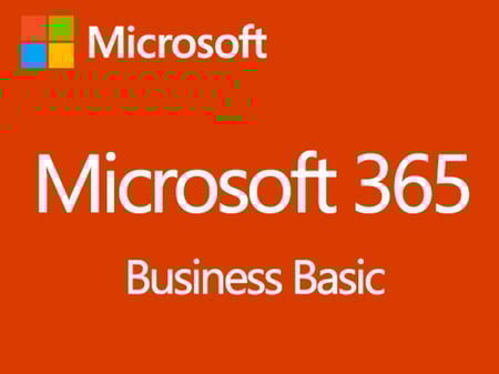 مايكروسوفت 365 بزنس بيسك - سنة واحدة للاعمال