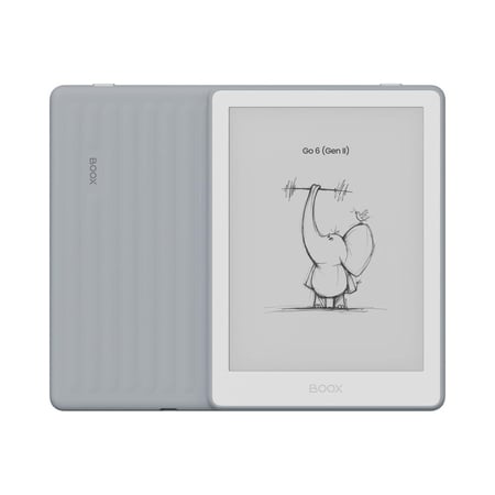 بووكس جو 6 الجيل الثاني 3GB 32GB قارئ إلكتروني بشاشة حبر إلكتروني (رمادي) | BOOX Go 6 (Gen II)