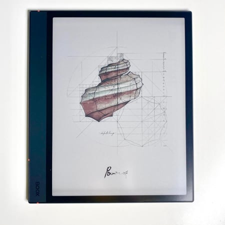 (مستعمل) بووكس نوت اير4 سي 6GB 64GB جهاز لوحي بشاشة حبر إلكتروني ملون | (123525709B0430) (Pre-Owned) BOOX Note Air4 C