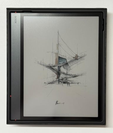 (مستعمل) بووكس نوت اير5 سي 6GB 64GB جهاز لوحي بشاشة حبر إلكتروني ملون (139725B19B0826) | BOOX Note Air5 C