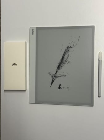 (مستعمل) بووكس نوت ماكس حبر اسود فقط 6GB 128GB (128624C27B0053) جهاز لوحي بشاشة حبر إلكتروني 13.3 بوصة بدون اضاءة داخليه | BOOX Note Max