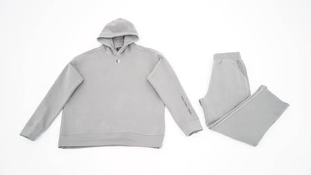 هودي واسع -رمادي