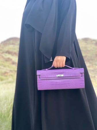 كلتش باق | purple croc