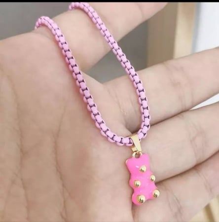 ‎سلسال  Teddy  bear ‏colorful |pink