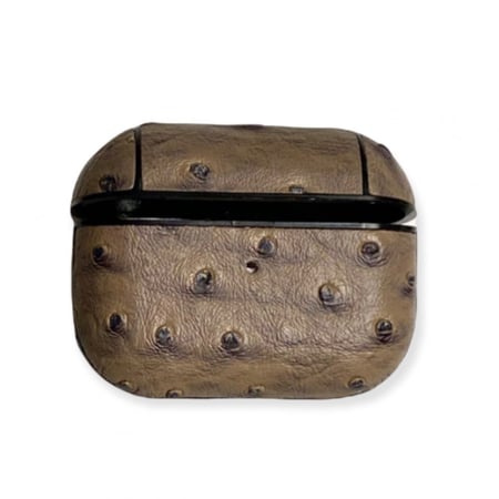 حافظة إيريودز برو | khaki ostrich