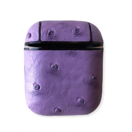 حافظة إيربودز| lavender ostrich