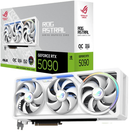 كرت شاشة ASUS ROG ASTRAL RTX 5090 OC 32GB GDDR7