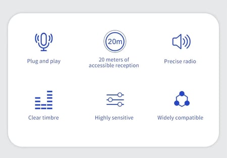 مايكروفون لافالير الاحترافي