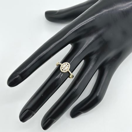 خاتم ذهب ناعم لأطلالة فاخرة