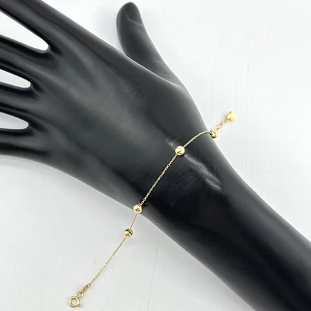 سوارة ذهب أصفر عيار 18 من مجوهرات الشلوي