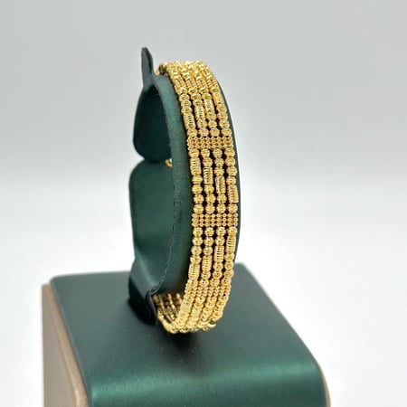 اسوارة دوريكا ذهب اصفر عيار 21 من مجوهرات الشلوي