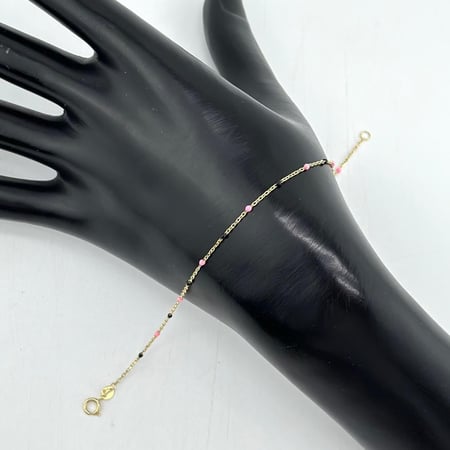 سوارة ذهب أصفر عيار 18 من مجوهرات الشلوي