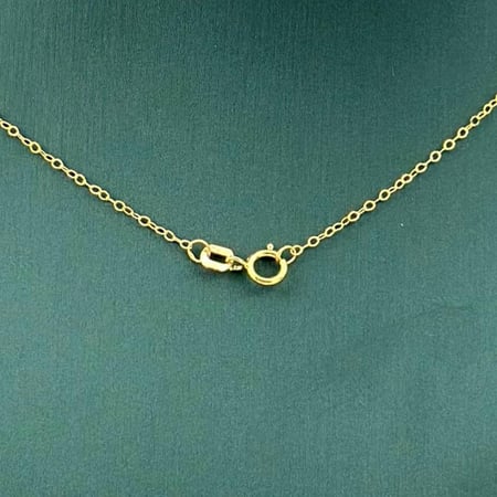 سلسال ذهب أصفر عيار 21 من مجوهرات الشلوي