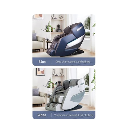 كرسي مساج فاخر  أبيض (CZ-160A )للاستخدام المنزلي